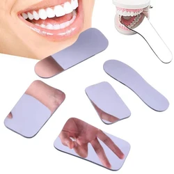 5PCS/SET Dentistry Orthodontic Mirror Photography Double-Sided Mirrors Dental Tools Glass Material Intra Oral Reflector