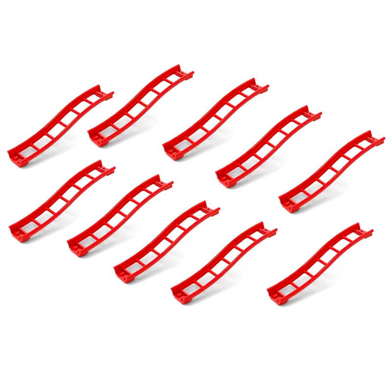 

Roller Coaster Series Building Blocks Rail Chassis Bow Slope Straight Rail Technical Parts DIY Child Toys Лего Техник