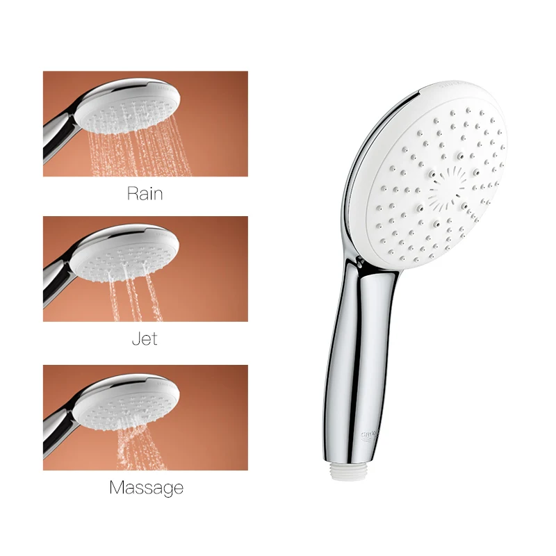 Grohe Original Imported Tempesta 110 Hand shower 3 jet types28419003