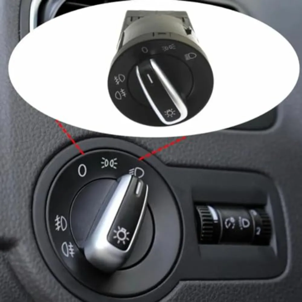 3BD941531 Headlight Switch Light Control Button For Vw Jetta Bora Golf MK4 Passat B5 Beetle T5 Polo 9N Sharan Lupo 1995-2005 view 2