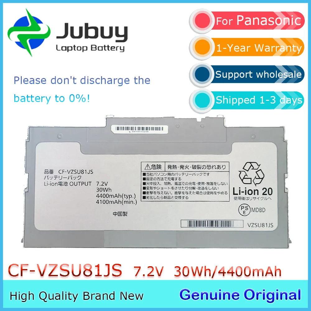 CF-VZSU81JS 7.2V 30Wh Original Laptop Battery for Panasonic CF-AX3 CF-AX2 CF-VZSU81 CF-VZSU81EA