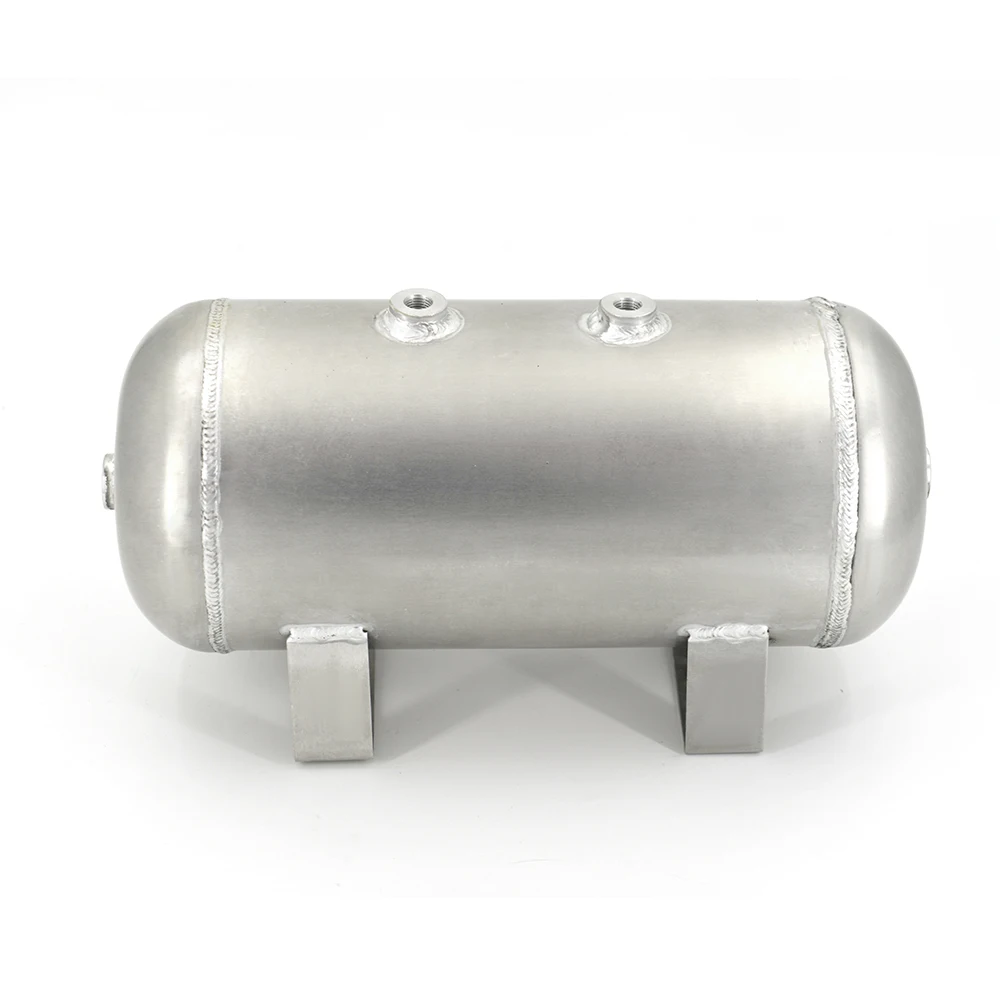 Aluminum 1.6 Gallon air cylinder air tank pneumatic air suspension system tunning vehicle parts 1/4NPT