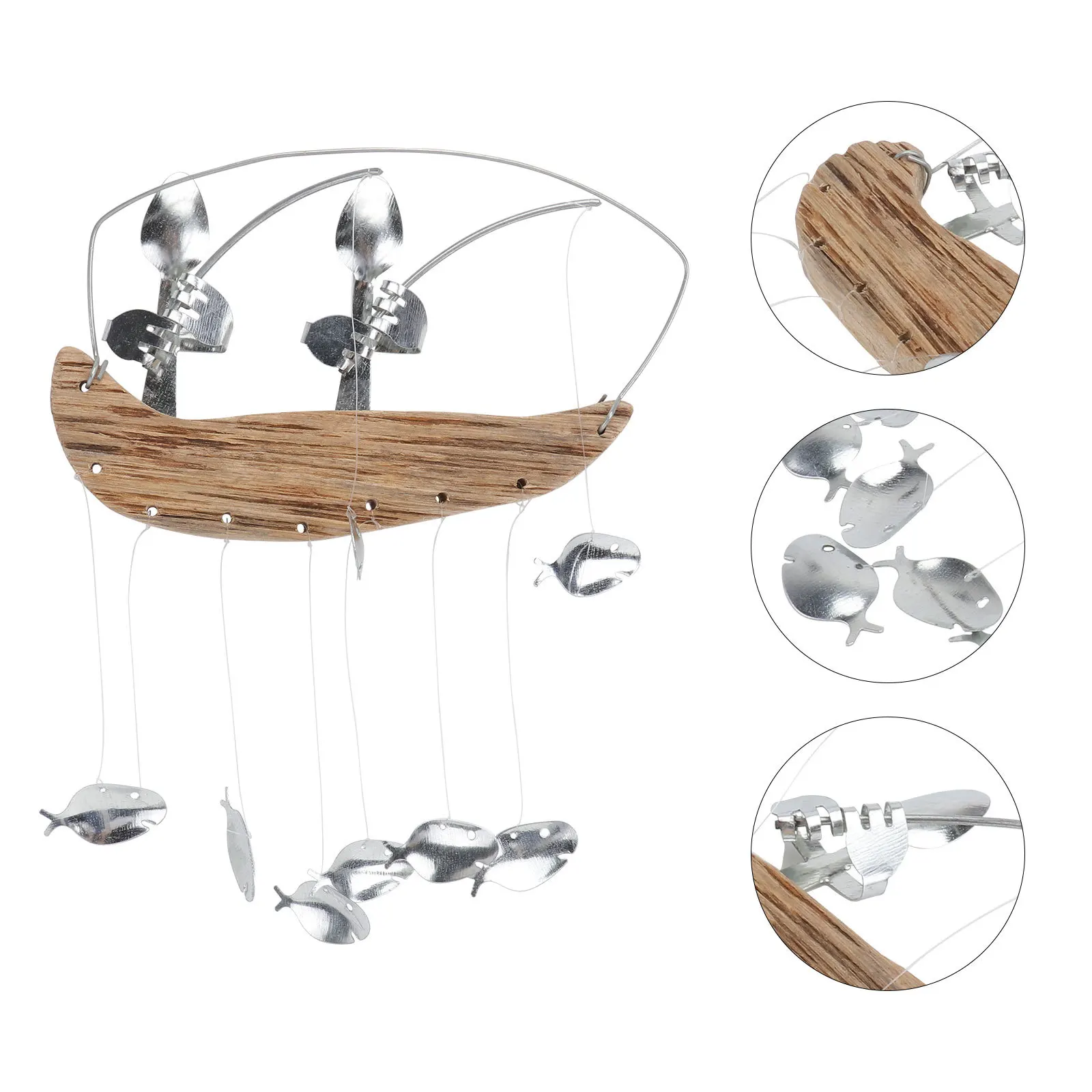 

1Pcs Wind Chime Premium Material Creative Design Melodious Sound Home Garden Decoration Hanging Bell Pendant Room Decor