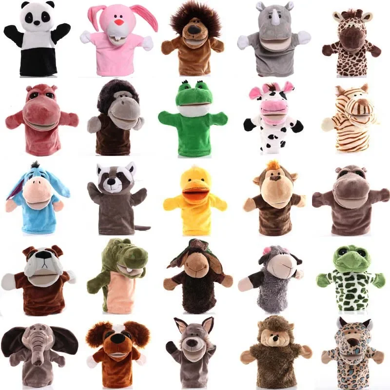 Educational Animal Hand Puppet Toy 25cm Puppet for Storytelling and Imaginative Play with Children