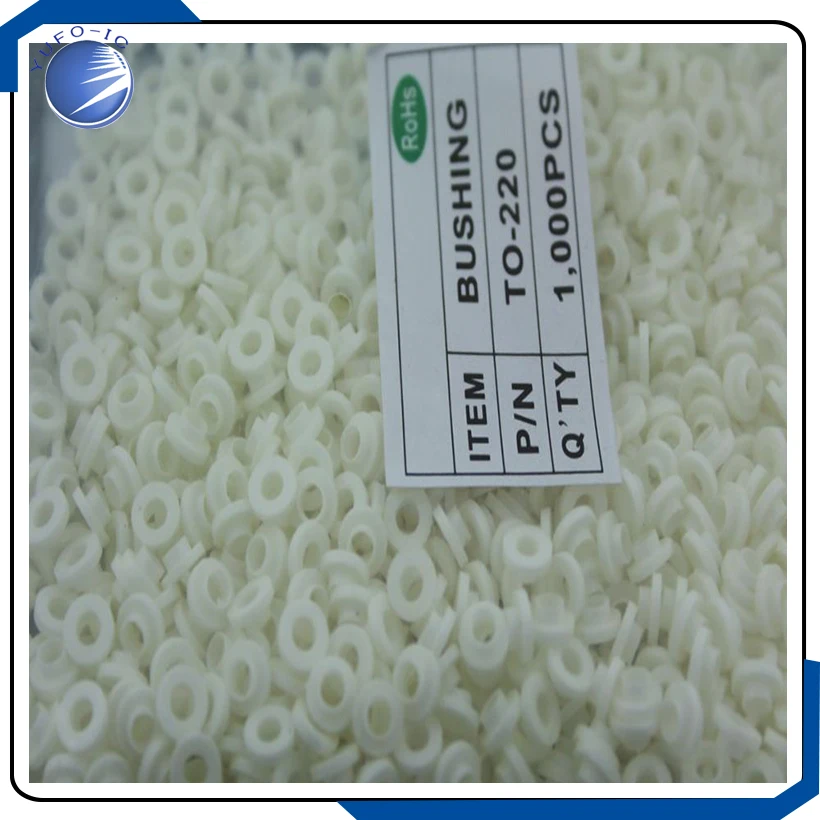 1000PCS Insulating Tablets Insulation Bushing TO-220Connector