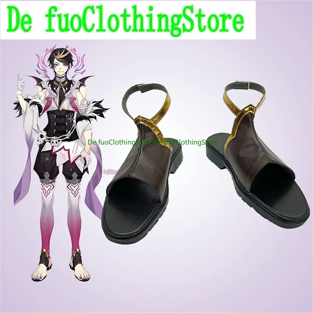 Virtual You hololive Shu Yamino Cosplay Shoes Boots Game Anime Halloween Christmas DefuoClothing Shoes Store