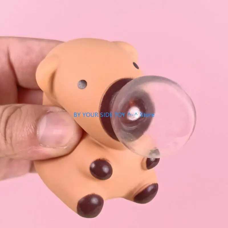 Tính mới thổi bong bóng capybara bức tượng đồ chơi đồ chơi mới lạ