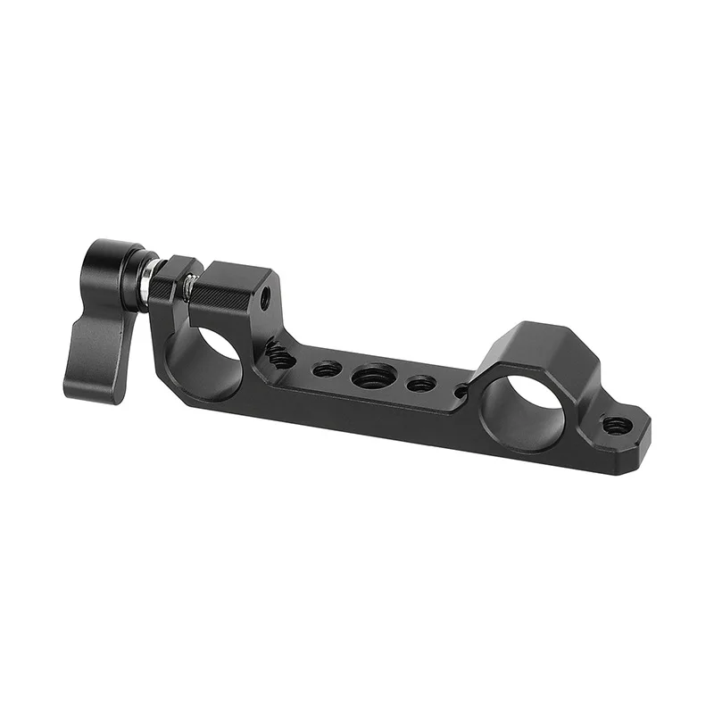 

1/4 3/8 Threaded Hole 15mm Double Pipe Clamp Camera Photography Expansion Accessories