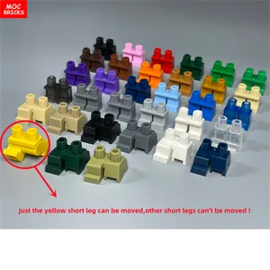 10 moc ayakkabı boyutları-elbise kısa bacaklı baskı, giyim, vücut-montajdaki diğer tüm parçacıklarla uyumlu oyuncaklar hediyeler Lego bacaklarına yapılan 8 çekirdekli satışlar-no. 5