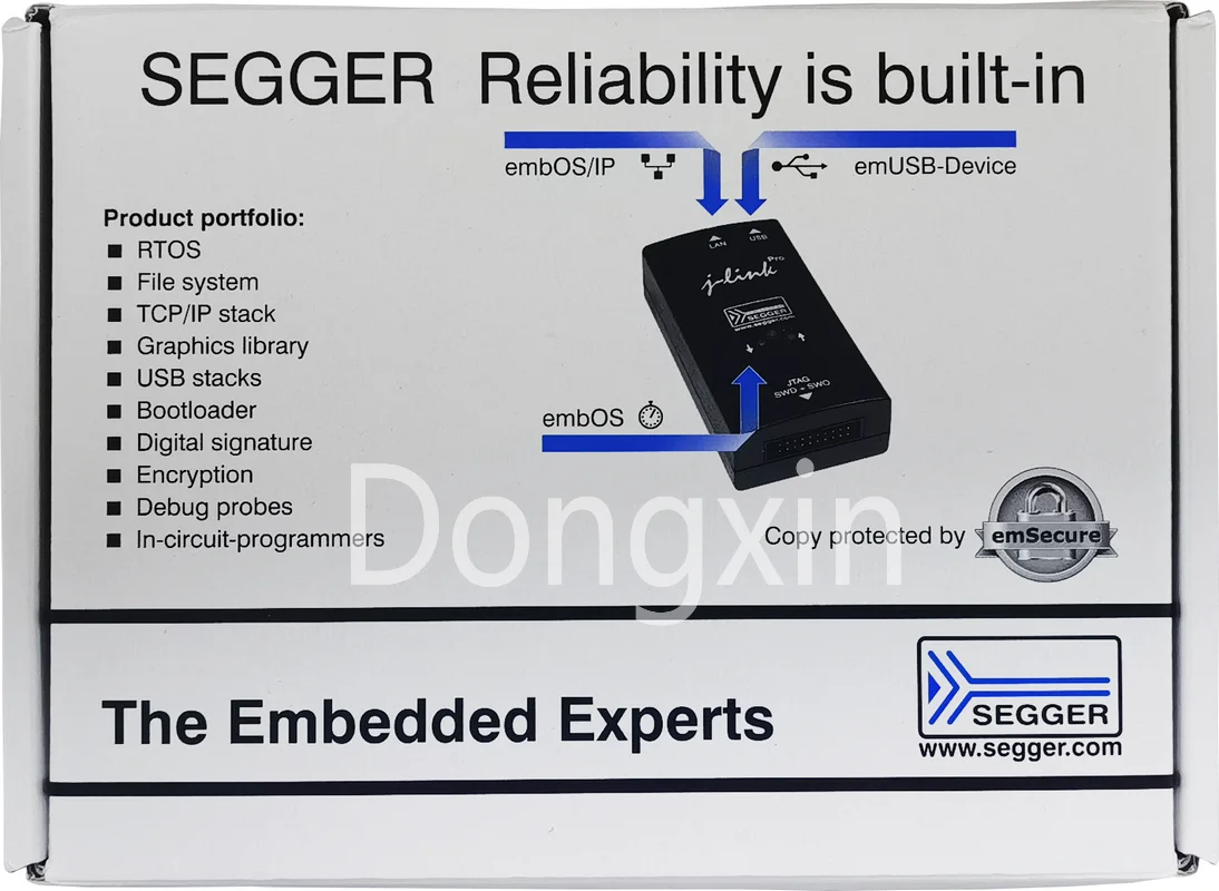 Original J-LINK EDU V11 8.08.90 German SEGGER genuine microcontroller simulation programmer