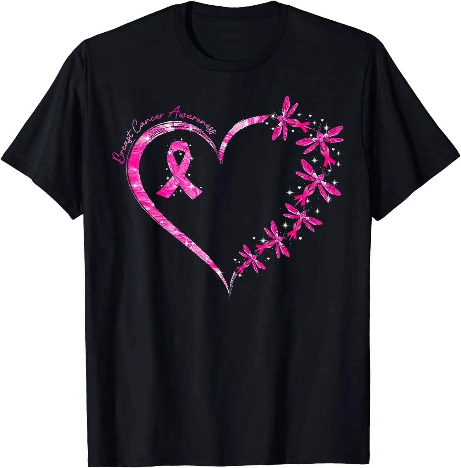 

NEW In October We Wear Pink Breast Cancer Awareness Gift Idea Tee T-Shirt S-3XL