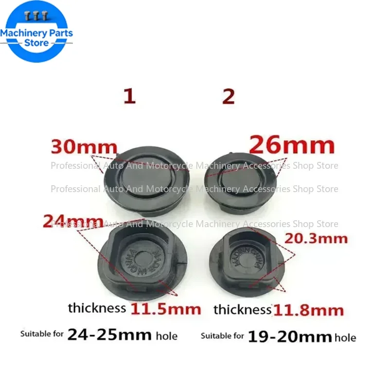 Suitable for Car Front and Rear Bumper Reverse Warning Radar Probe Socket Decorative Cap