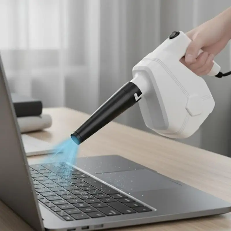 

CORA Handheld ABS Electric Air Duster 550W Fast Speed 3meter Cord for PC Keyboards Automotive Parts Home Office Use