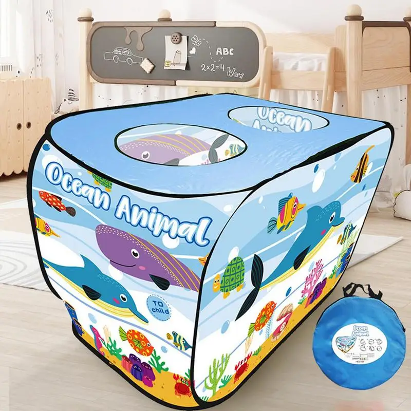 Kinderen Pop-Up Tent Spelen Tenten Voor Jongens Kids Tent Indoor Met Cartoon Patroon Outdoor Speeltoestellen Kids Playhouse Outdoor Kids