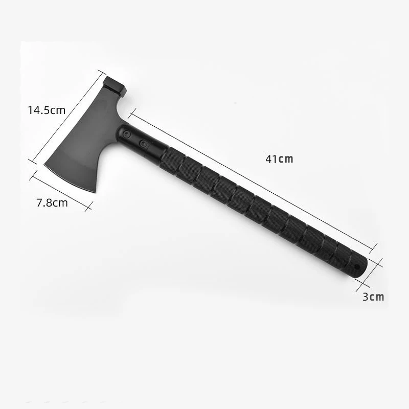 Outdoor Multifunctional Portable EDC Woodworking Hammer Fire Axe Camping Survival Tool