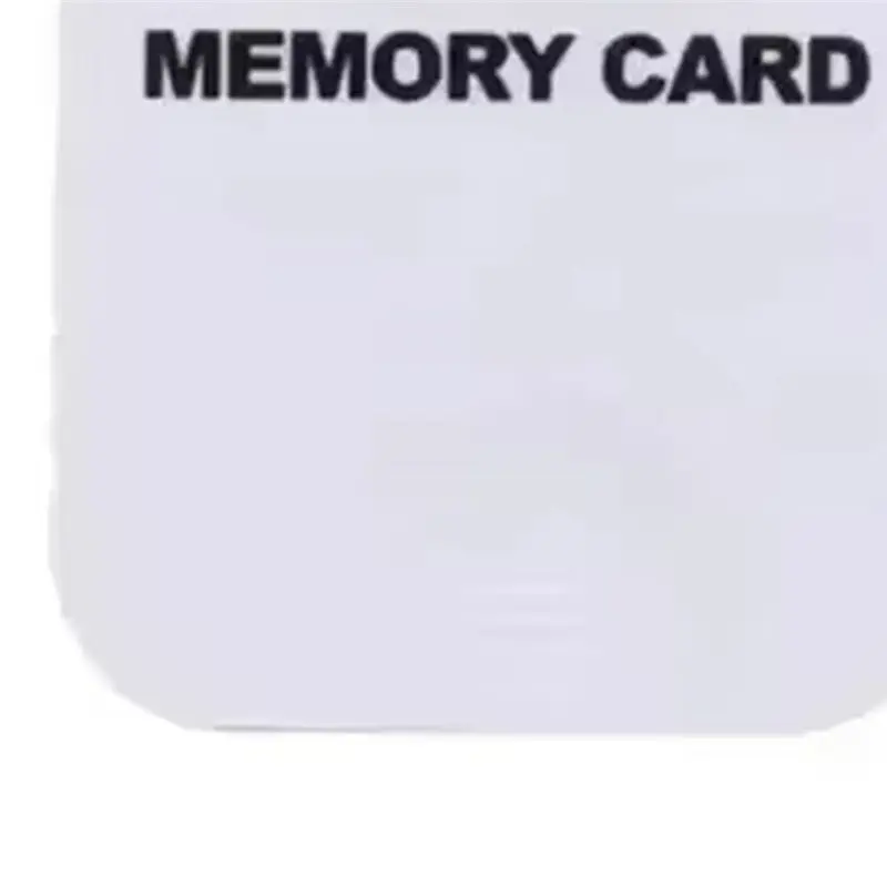 A60F-White Memory Card High Speed Flash Memory Chip Easy To Use For Wii Gamecube GC NGC Game