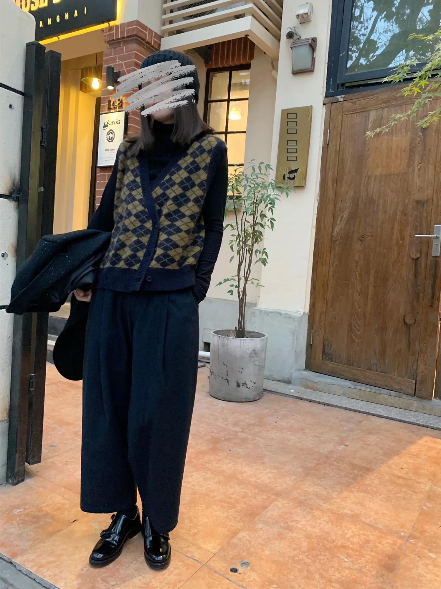 

Женские шерстяные брюки MK Design: зимние, повседневные, свободного кроя, прямые, из смесового хлопка, комфортные