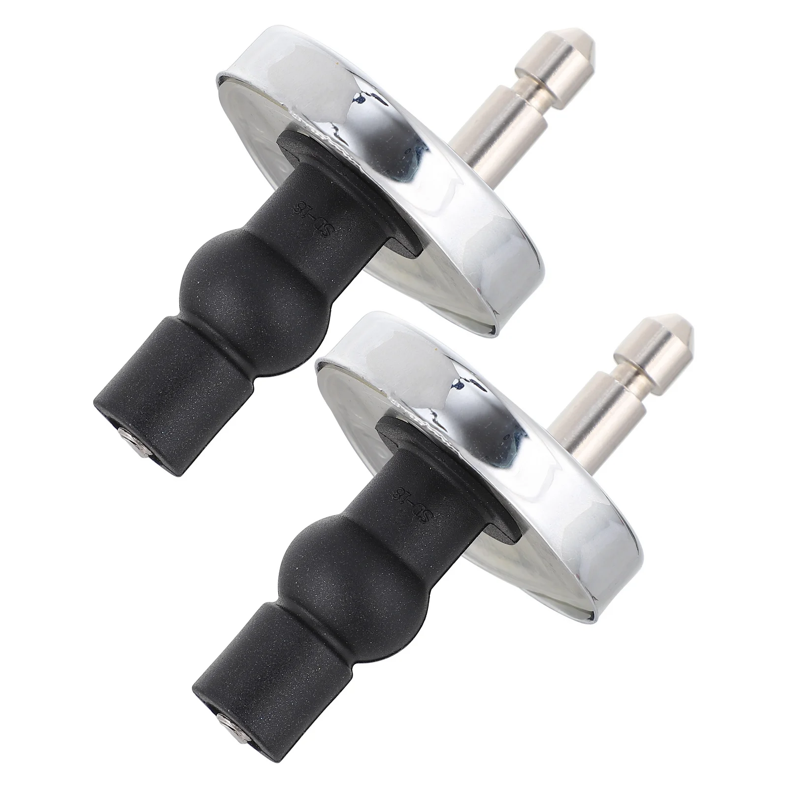 

1 Set Universal Toilet Seat Hinges Zinc Alloy Fixing Kit For Wood Metal Plastic Lids Easy Install Replacement Parts