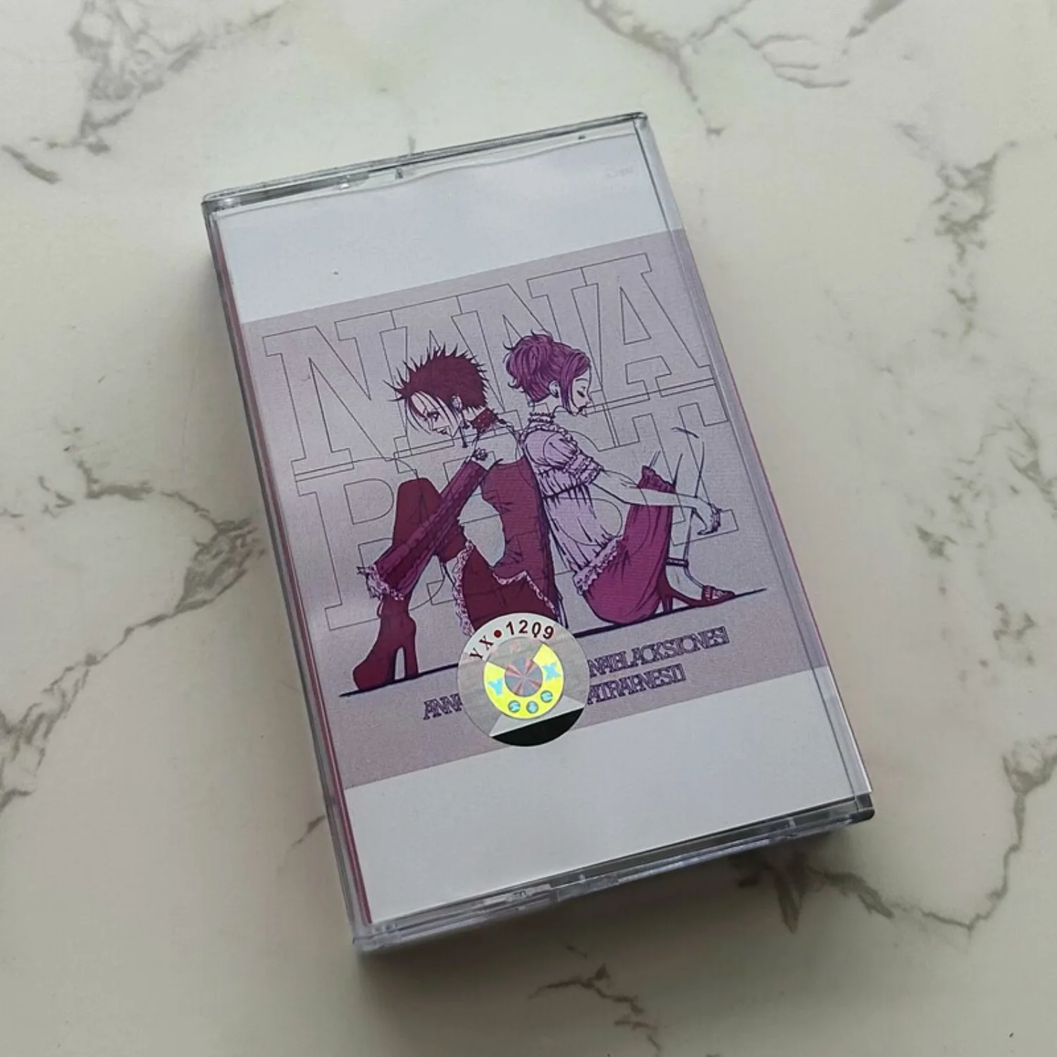 

Редкая запечатанная аудиокассета NANA Anime Soundtrack J-Rock: винтажный аналоговый звук для коллекционеров, фанатов и декора дома