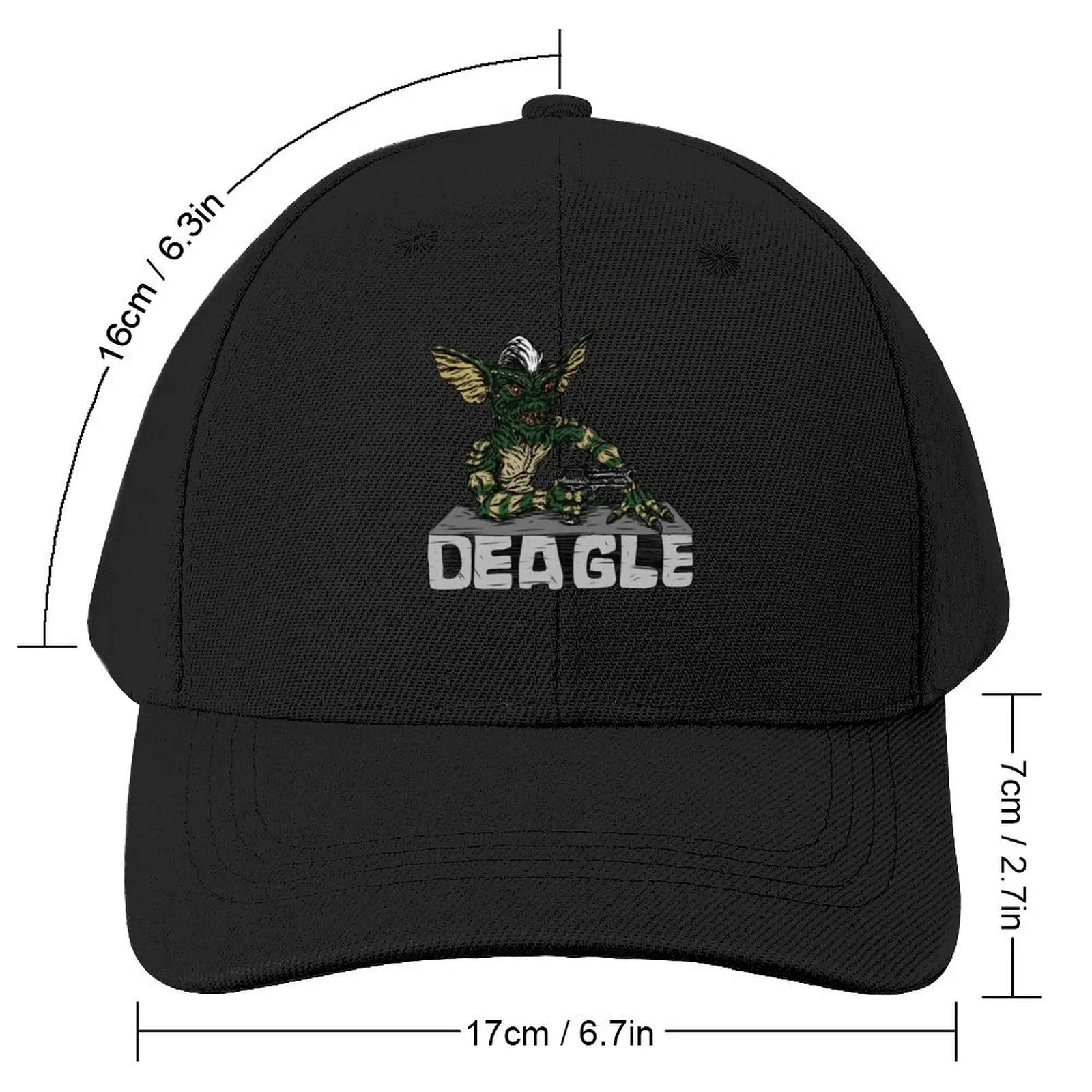 Gremlins - Stripe DEAGLE phrase w/ actual deagle Baseball Cap Sunscreen custom Hat Men Hats Women's