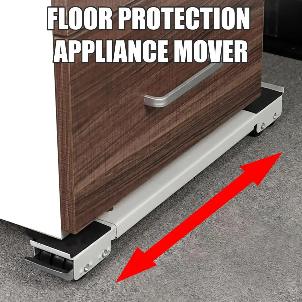Easy Furniture Moving Tool Furniture Moving Stand 2pcs Heavy Duty Extendable Appliance Rollers Mobile Washer Dryer Sliders