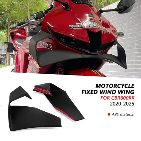 에어로다이나믹 윙 키트 하부 쉐라우드 프론트 윙 모터사이클 윙렛 사이드 윈드 스포일러 CBR600RR 2025 cbr 600rr 2020-2024 에어로다이나믹 윙 키트 하부 쉐라우드 프론트 윙 모터사이클 윙렛 사이드 윈드 스포일러 CBR600RR 2025 cbr 600rr 2020-2024