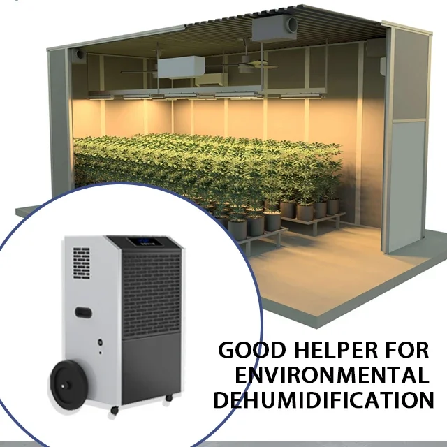 커스텀 프린트 테스트 보고서 제공, 연속 배수 컴팩트 디자인, 90l 제습기, 1 년 보증