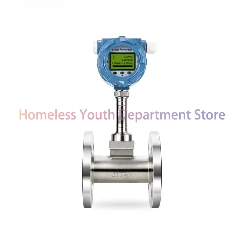 2025 Intelligent Flange Type G as Liquid Compressed air Natural G as Stainless Steel v ortex Flowmeter