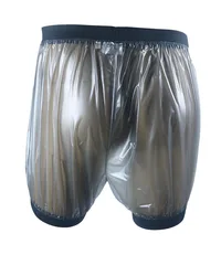 1 pieces * ADULT BABY incontinence PLASTIC PANTS Transparent P012-2T