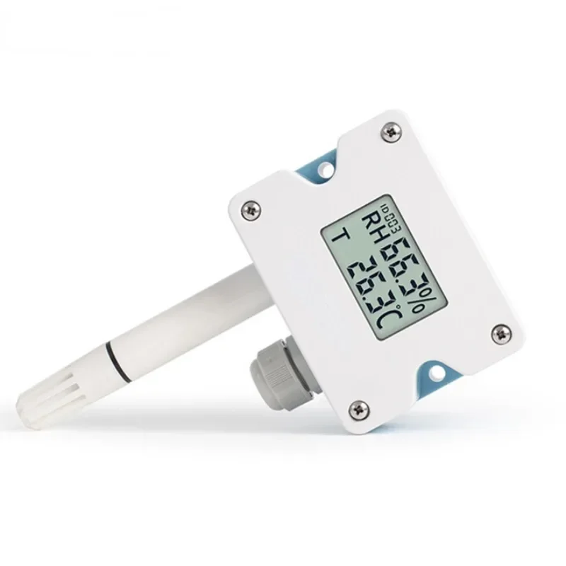 Wall Type Temperature and Humidity Transmitter RS485 Digital LCD Display Greenhouse Temperature and Humidity Sensor