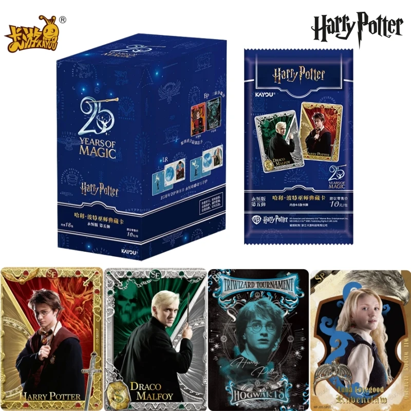 Tarjeta Coleccionable KAYOU Auténtica de Harry Potter Edición 25 Aniversario, Mágica para Siempre, Ron Weasley, Juguetes y Regalos