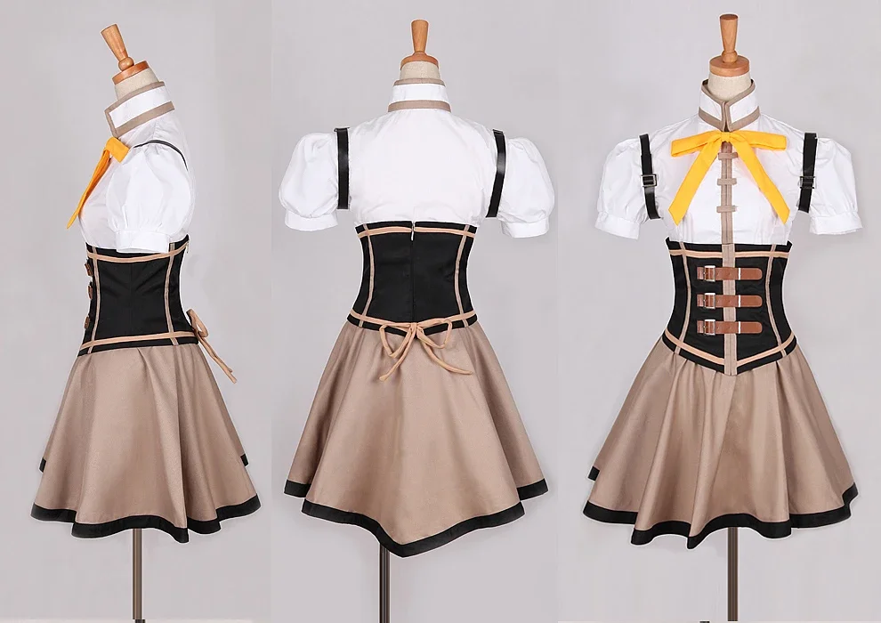 

Puella Magi Madoka Magica Tomoe Mami cosplay costume halloween