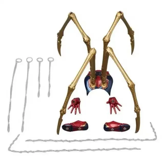 Marvel Avengers 3 Infinity War อะนิเมะตัวเลข SHF เหล็ก Spider Man MAF 081 ตุ๊กตาตกแต่งรถตุ๊กตาของเล่นเด็กแฟนของขวัญ