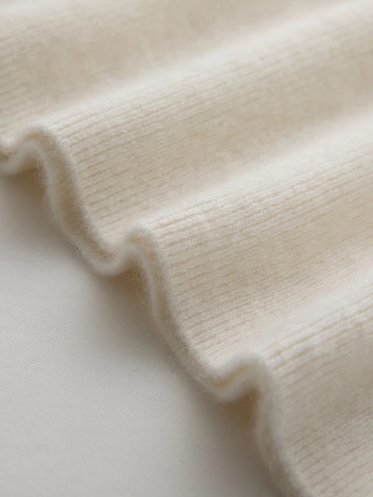 

Sold Out Sold Out Cashmere Sweater O-neck Half Buttons Pullover Autumn Winter Soft Slim Cashmere Knitwear Basics Office lady