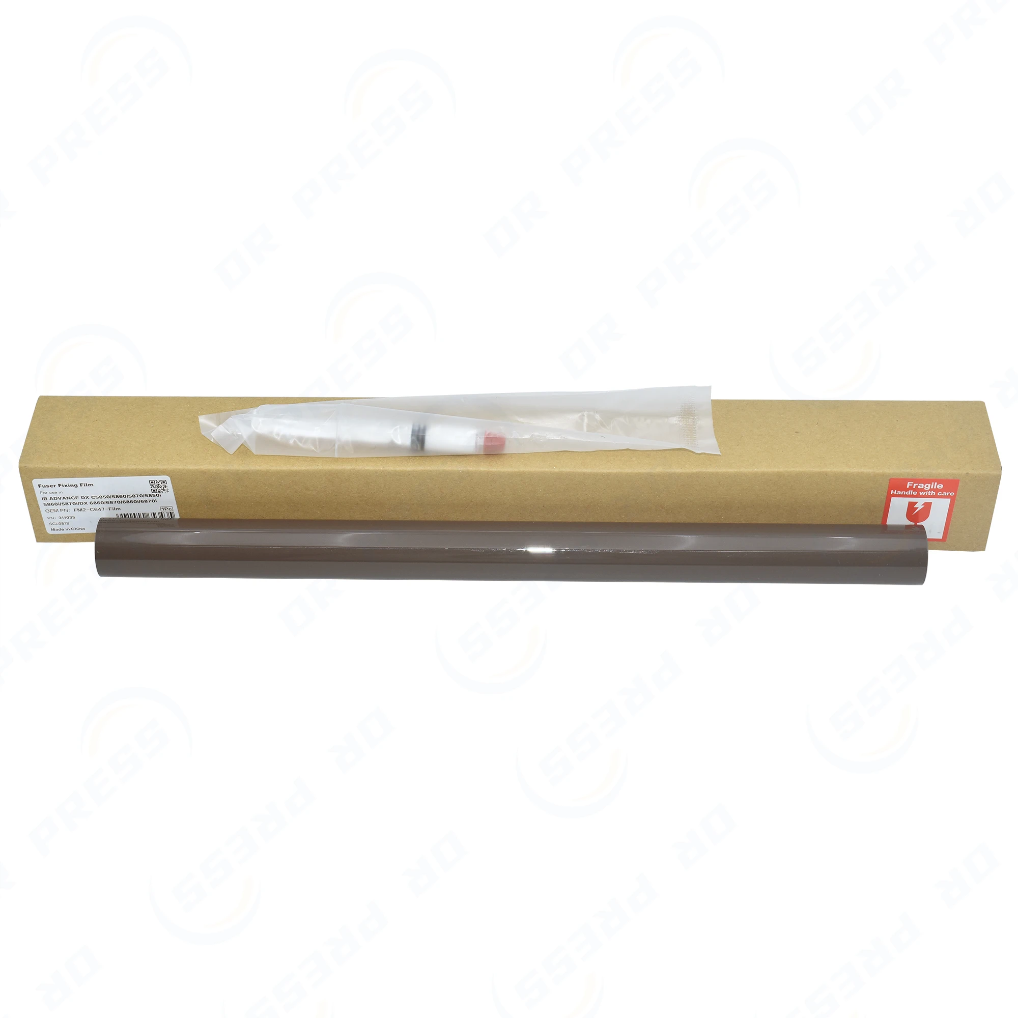 

for CET Fuser Fixing Film for Canon iR ADVANCE DX C5850 C5850i C5860 C5860i C5870 C5870i 6860 6870 6860i 6870i Heating Band