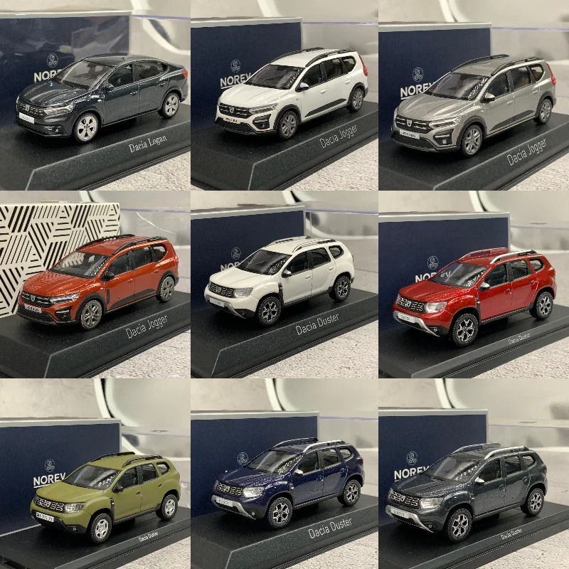 

Литой под давлением NOREV масштаб 1:43 Dacia Duster/Jogger/Logan Dacia модель автомобиля из сплава Коллекционная игрушка в подарок сувенир дисплей орнамент