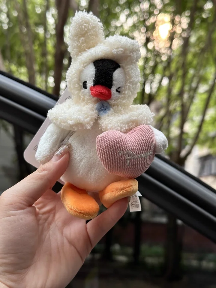 Nowa Lalka Pingu Pingwiny Zostawajcie Się Domem Seria Zabawki Królik Pinga Brelok Zawieszka Pingu Ciepło Przytulający Plecak Kawaii Prezent Zabawki