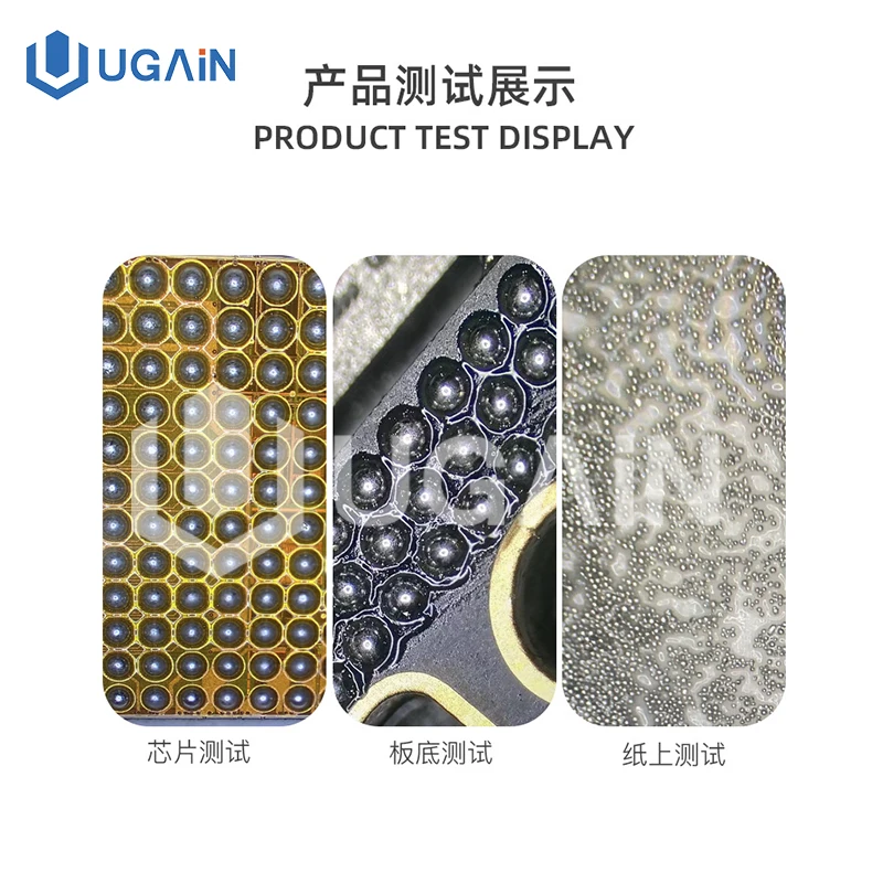 Ugain 138/158/183/217 ℃ Solder Paste Syringe Flux SMD BGA IC PCB Needle Tube Tin Cream Mainboard Middle Frame Welding Repair