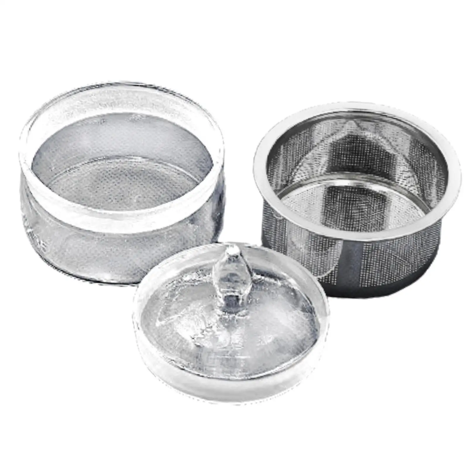 Watch Repair Kit with Stainless Steel Net Parts Watch Oil Washing Jar for Watch Maintenance Repairing Worker Watchmaker Cleaning