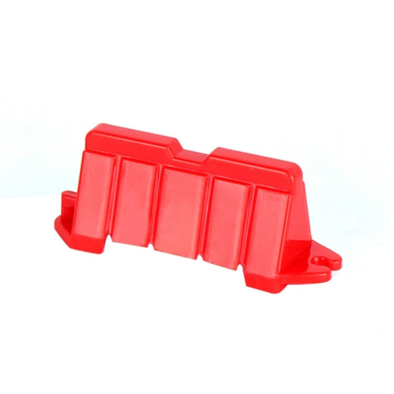 Lot de 50 pièces de barrière de circulation en plastique pour voiture RC, piste de course, camion HSP Tamiya Gardens I Kyosho, 1/16, 1/18, 1/28