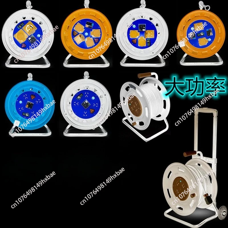 Wire reel winder cable reel spool