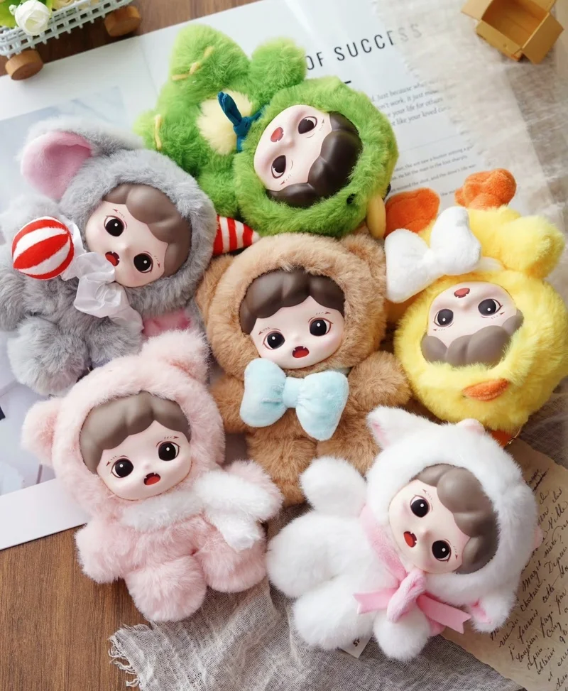 

Genuine Zoraa Sister'S Fluffy Little House Series Blind Box Plush Toy Pendant Mysterious Box Kawaii Doll Ornament Gift