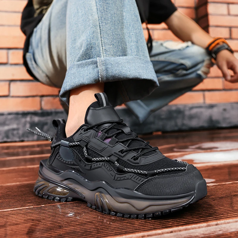 

Хорошее качество, кроссовки для спорта и отдыха, мужские прогулочные кроссовки с мягкой подошвой, нескользящая мужская спортивная обувь