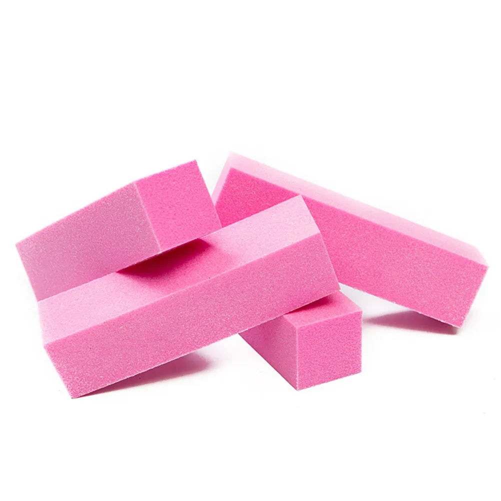 Sponge Nail Buffer Blocks 10 Piece Washable All Sided Buffing Sanding Files for Manicure Pedicure Home Salon