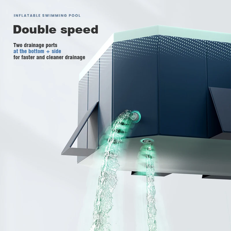 Swimming Pool 2/2.6/3M Non-Inflatable Toys Removable Large Pools for Family Children Baby Installation Free Outdoor Games Toys