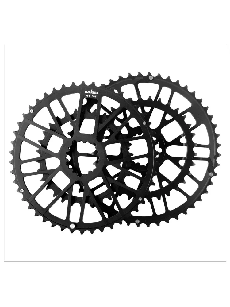 AliExpress GOLDIX WUZEI 3 Bolt  46/30T 48/32T 50/34T 52/36T 53/39T Road Bike Chainring 2X 8/9/10/11/12S  Folding Gravel Chainwheel Crown 2X 11/12V