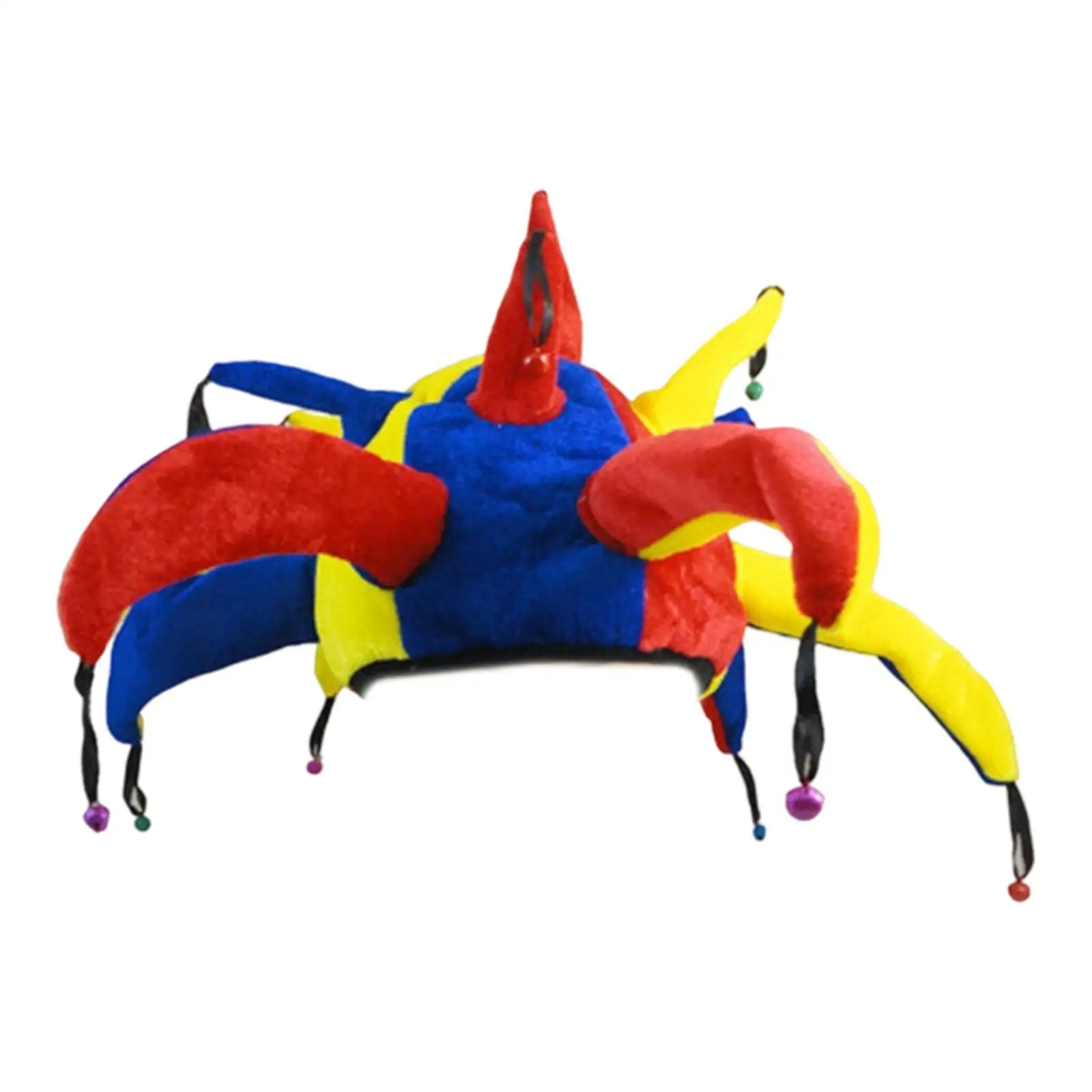 광대 모자 할로윈 복장 가장 무도회 카니발 테마 파티를 위한 역할 놀이 모자