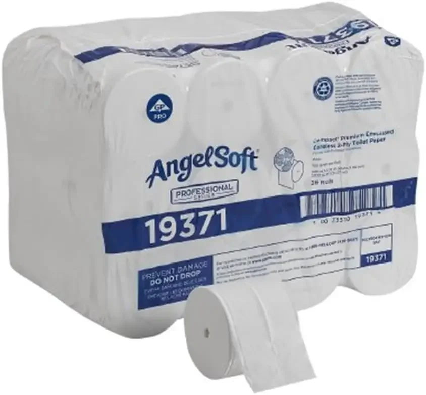 

Ps 19371CT Compact Coreless Bath Tissue White 750 Sheets-Roll 56-Carton
