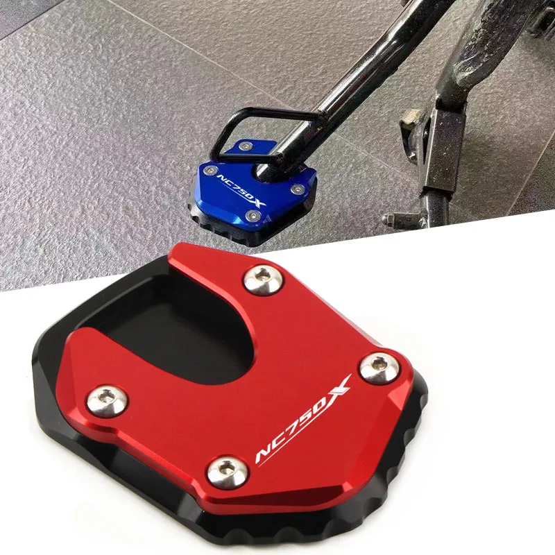 

Motorcycle CNC Kickstand Extension Foot Side Stand Enlarge Plate Pad Fit For HONDA NC750X NC 750X NC750 X 2021-2024 2023 2022