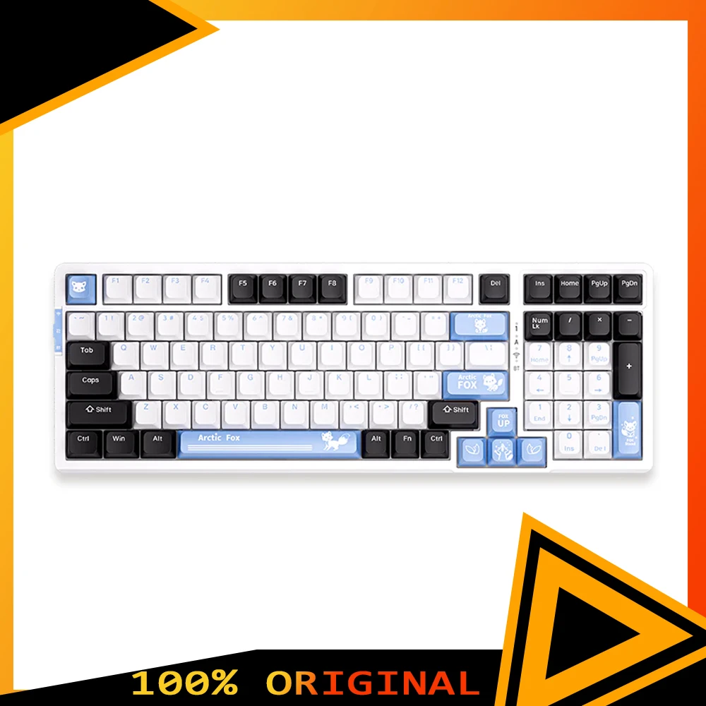 

VGN V98 Pro V3 Mechanical Keyboard Tri Mode Wireless Keyboard Hot Swap RGB Gasket Laptop Gamer Gaming Keyboard PC Accessories ​